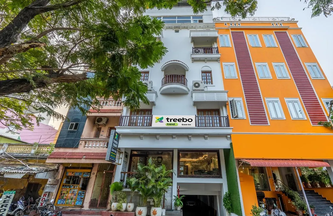 Treebo Grace Inn, 3 Min Walk From Promenade Beach-1